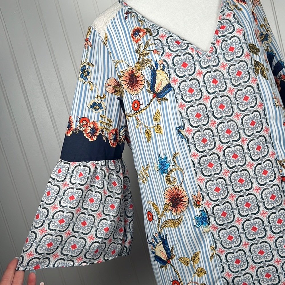FIG AND FLOWER | Anthropologie | boho Floral Dress